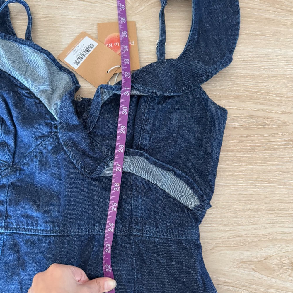 Reformation Evelyn Denim Dress - Picture 10 of 11
